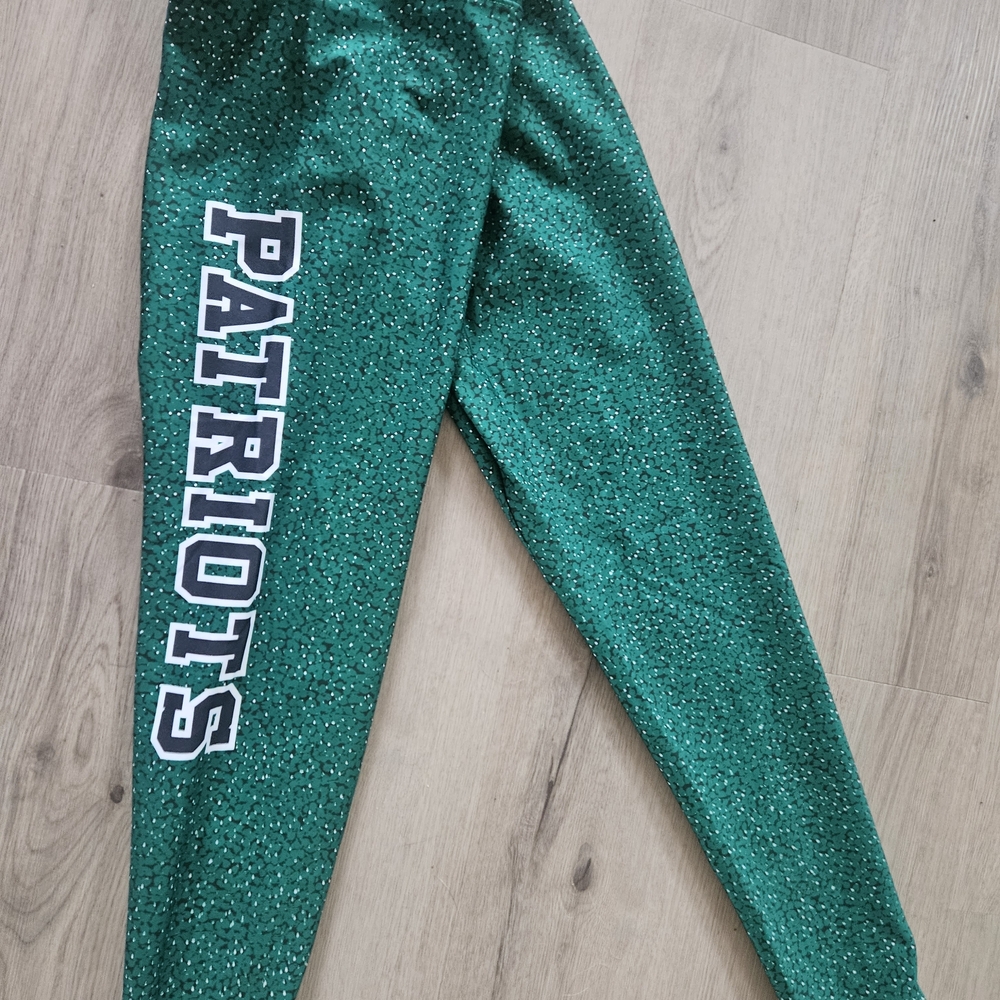 Varsity Green Patriots Leggings - SUPERBOWL WEAR